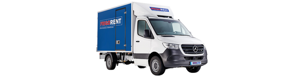 GDP-Kühlfahrzeuge der FRIGO-RENT® Services GmbH